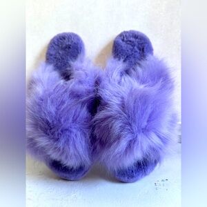 Savage x Fenty Women's Purple Slippers